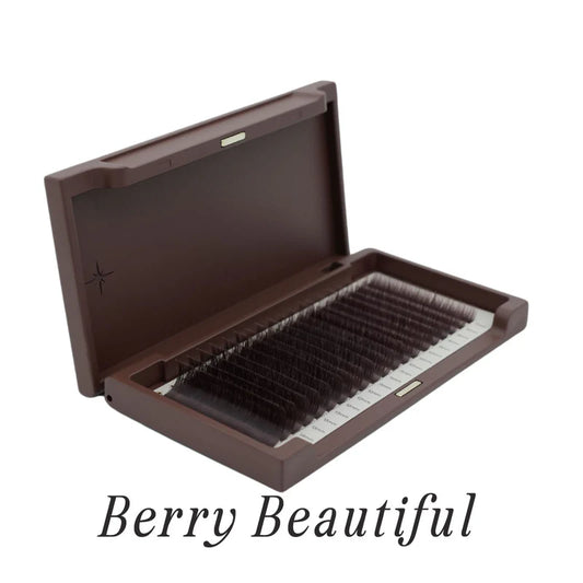 Brown Artistry Shades | Berry Beautiful | Everything Lashes .03mm (20 Rows/Tray)